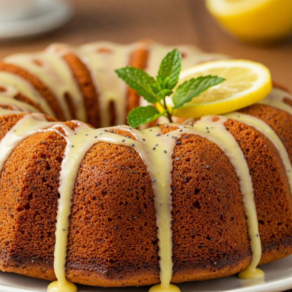 Lemon Poppy Seed Bundt Cake: Sunshine in a Pan